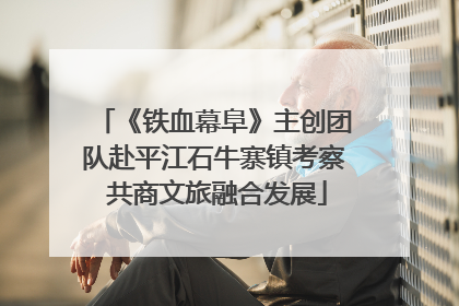 《铁血幕阜》主创团队赴平江石牛寨镇考察 共商文旅融合发展