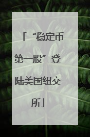 “稳定币第一股”登陆美国纽交所