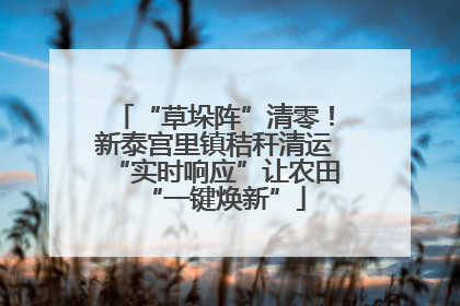 “草垛阵”清零！新泰宫里镇秸秆清运“实时响应”让农田“一键焕新”