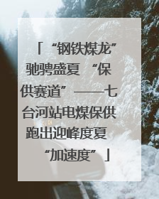 “钢铁煤龙”驰骋盛夏 “保供赛道”——七台河站电煤保供跑出迎峰度夏 “加速度”