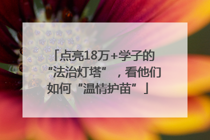 点亮18万+学子的“法治灯塔”，看他们如何“温情护苗”