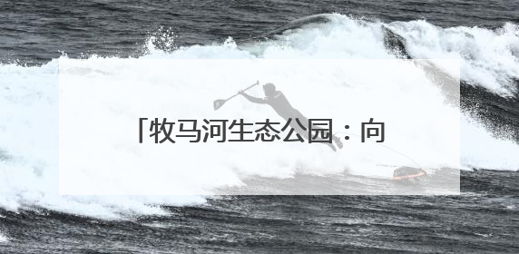 牧马河生态公园：向绿而行 向新而生