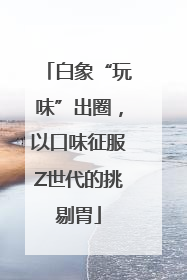 白象“玩味”出圈，以口味征服Z世代的挑剔胃