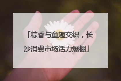 粽香与童趣交织，长沙消费市场活力爆棚