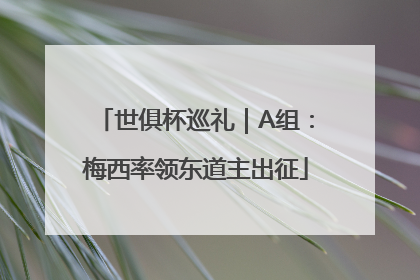 世俱杯巡礼｜A组：梅西率领东道主出征