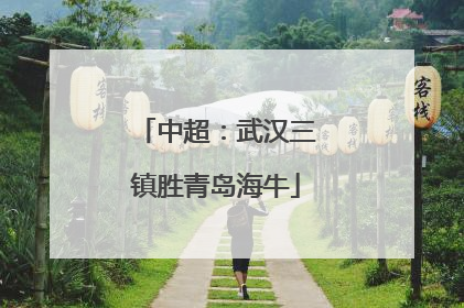 中超：武汉三镇胜青岛海牛