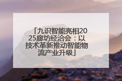 九识智能亮相2025廊坊经洽会：以技术革新推动智能物流产业升级