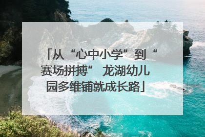 从“心中小学”到“赛场拼搏” 龙湖幼儿园多维铺就成长路