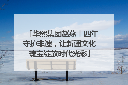 华熙集团赵燕十四年守护非遗，让新疆文化瑰宝绽放时代光彩