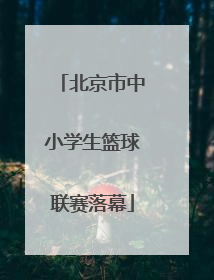 北京市中小学生篮球联赛落幕