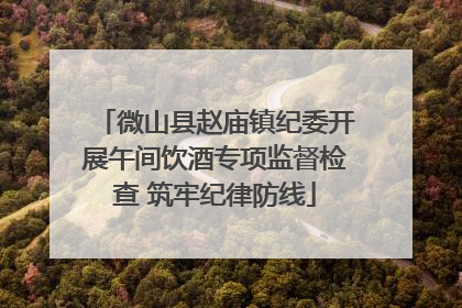微山县赵庙镇纪委开展午间饮酒专项监督检查 筑牢纪律防线