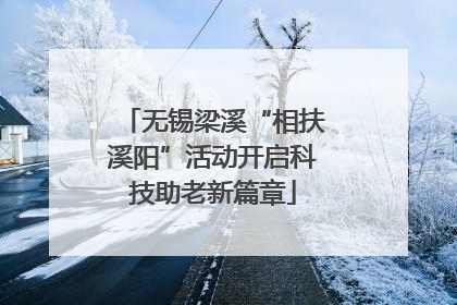 无锡梁溪“相扶溪阳”活动开启科技助老新篇章
