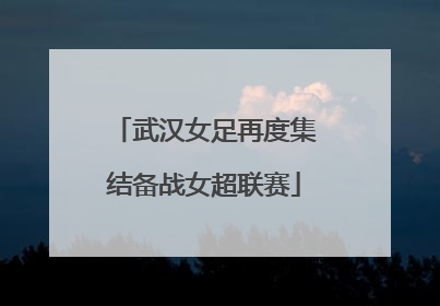 武汉女足再度集结备战女超联赛