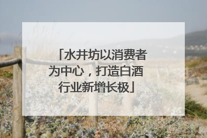 水井坊以消费者为中心，打造白酒行业新增长极