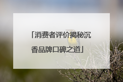 消费者评价揭秘沉香品牌口碑之道