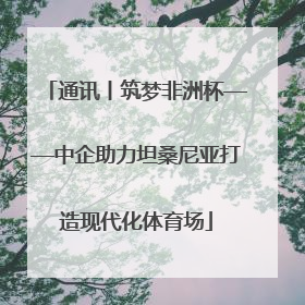 通讯丨筑梦非洲杯——中企助力坦桑尼亚打造现代化体育场