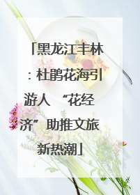 黑龙江丰林：杜鹃花海引游人 “花经济”助推文旅新热潮