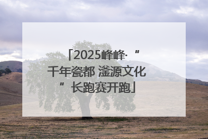 2025峰峰·“千年瓷都 滏源文化”长跑赛开跑