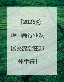 2025跨境电商行业发展交流会在郑州举行